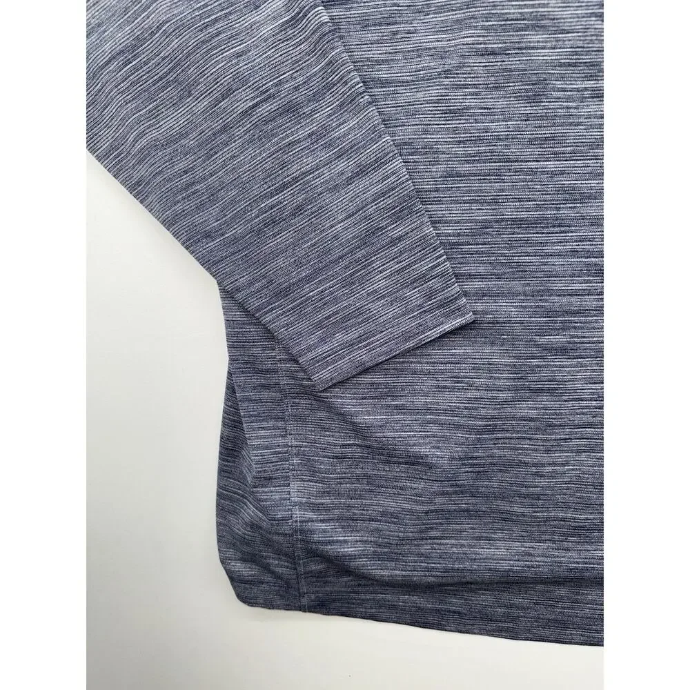 Tommy Bahama Sweater 3XL Blue Barrier Beach Half Zip Reversible Mens